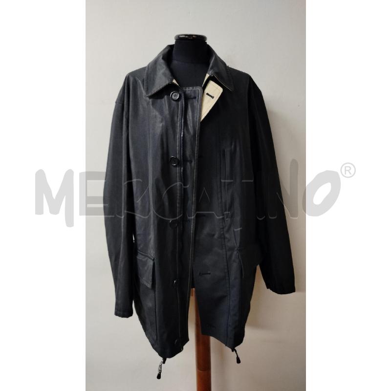GIACCONE UOMO BURBERRYS BEIGE BLU REVERSIBILE | Mercatino dell'Usato Roma cinecitta' 1