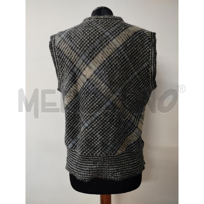 GILET MISSONI A MAGLIA SCOLLO A V CELESTE GRIGIO  | Mercatino dell'Usato Roma cinecitta' 2