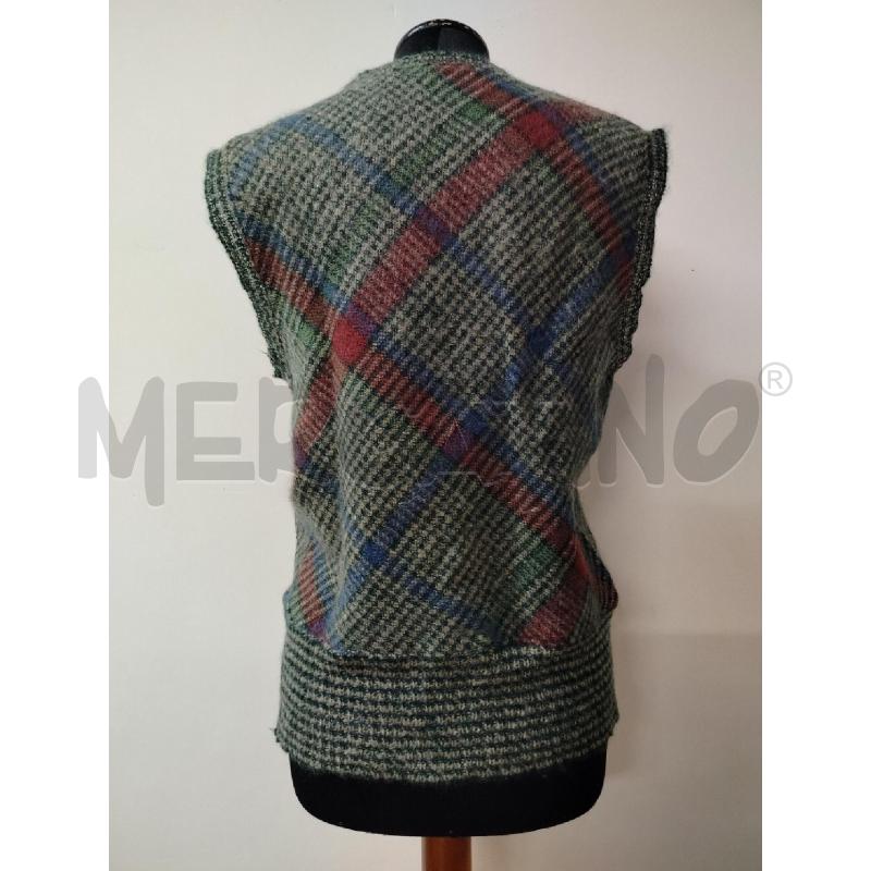 GILET MISSONI A MAGLIA SCOLLO A V VERDE BLU  | Mercatino dell'Usato Roma cinecitta' 2
