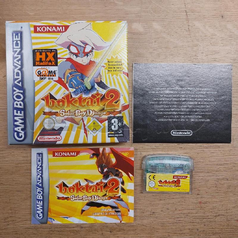 GIOCO GAME BOY ADVANCE BOKTAI 2 | Mercatino dell'Usato Roma cinecitta' 3