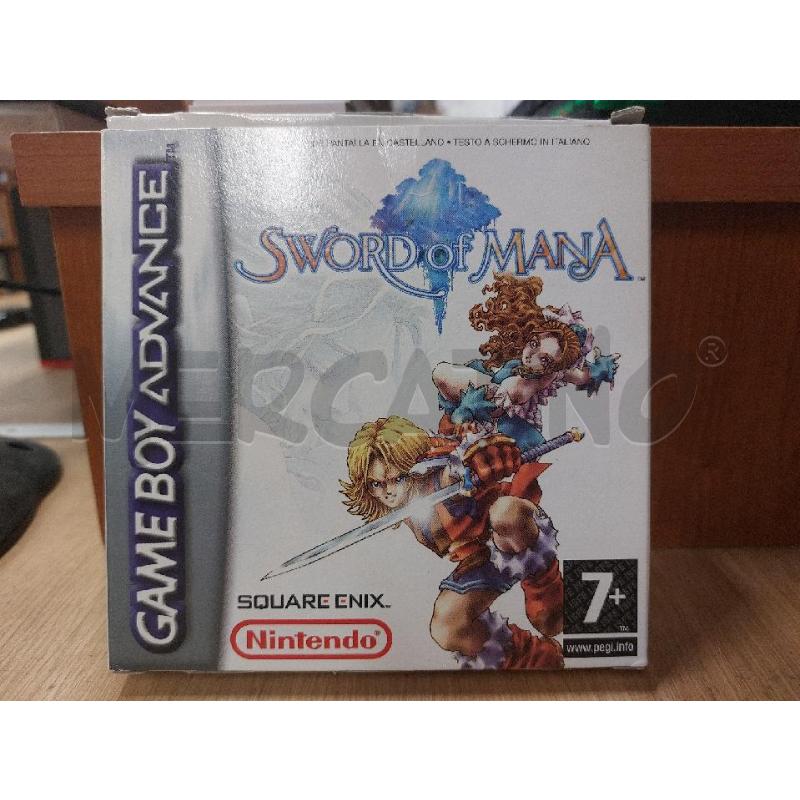 GIOCO GAME BOY ADVANCE SWORD OF MANA | Mercatino dell'Usato Roma cinecitta' 1
