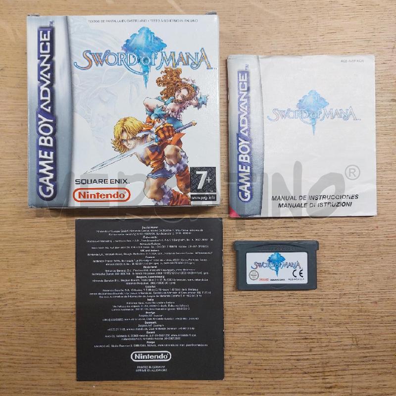 GIOCO GAME BOY ADVANCE SWORD OF MANA | Mercatino dell'Usato Roma cinecitta' 3