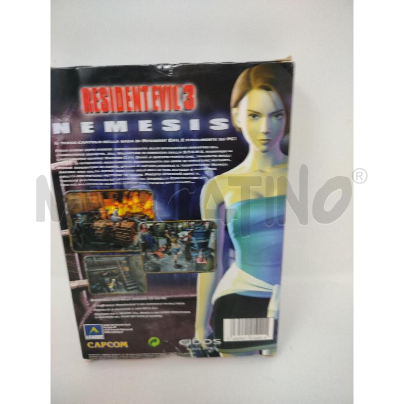 GIOCO PC RESIDENT EVIL 3 NEMESIS BIG BOX  | Mercatino dell'Usato Roma cinecitta' 2