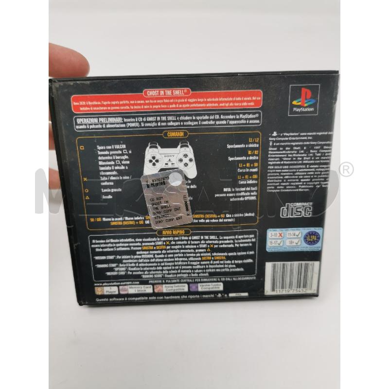 GIOCO PS1 GHOST IN THE SHELL PAL ITA VERSIONE  NOLEGGIO | Mercatino dell'Usato Roma cinecitta' 2