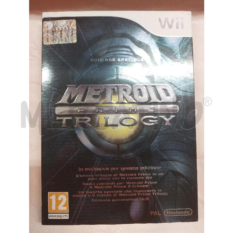 GIOCO WII METROID PRIME TRILOGY | Mercatino dell'Usato Roma cinecitta' 1