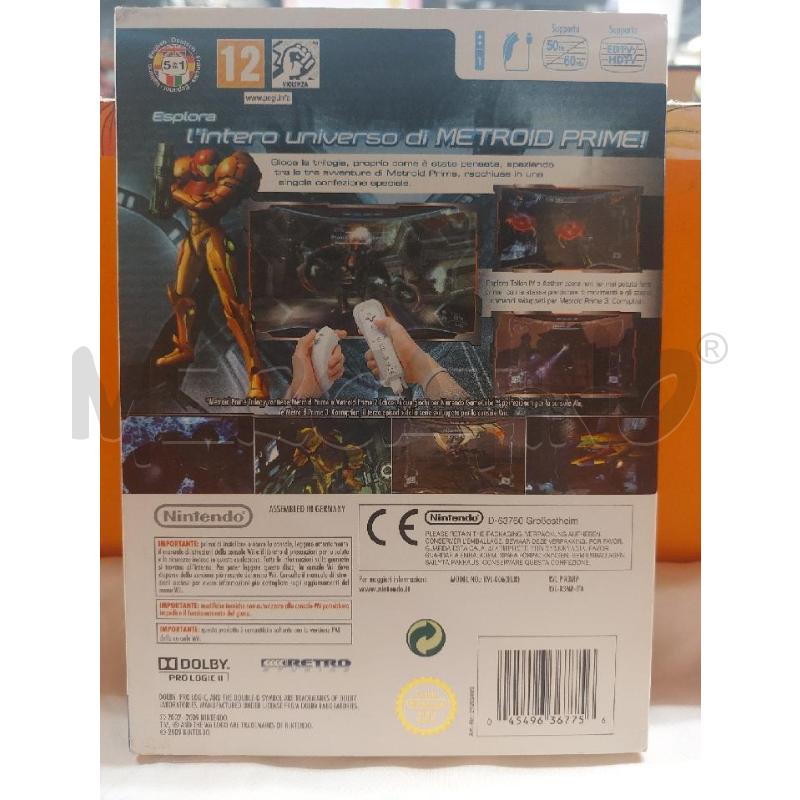 GIOCO WII METROID PRIME TRILOGY | Mercatino dell'Usato Roma cinecitta' 2