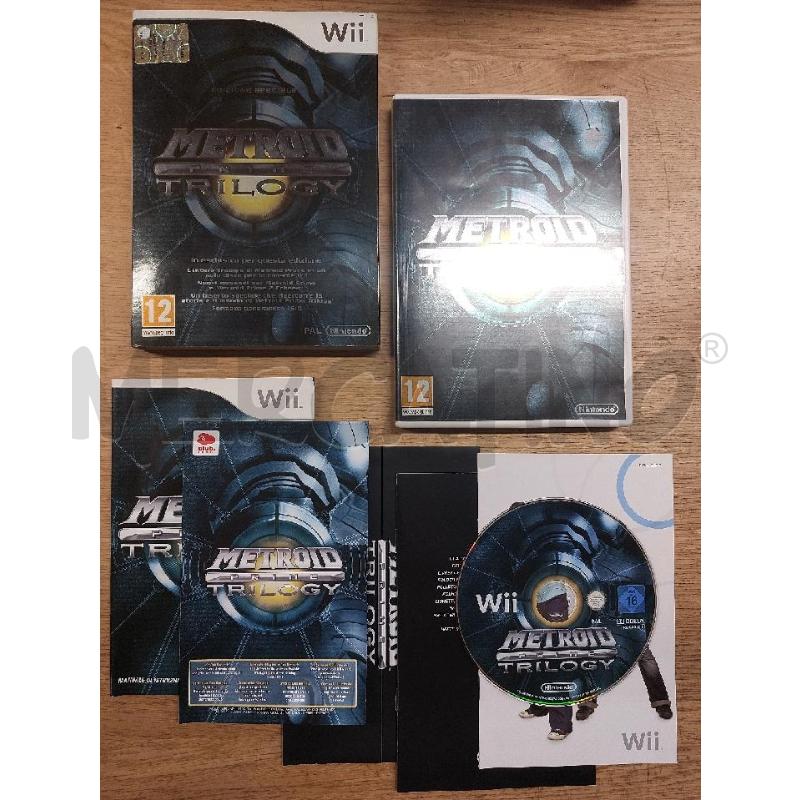 GIOCO WII METROID PRIME TRILOGY | Mercatino dell'Usato Roma cinecitta' 3