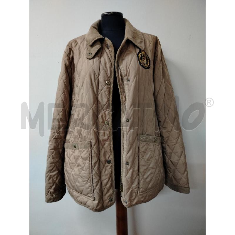 GIUBBINO DONNA RALPH LAUREN BEIGE ROMBI BORDI COSTINE VELL | Mercatino dell'Usato Roma cinecitta' 1
