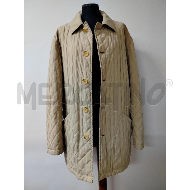 GIUBBOTTO UOMO BURBERRYS BEIGE TRAPUNTATO INT CHECK | Mercatino dell'Usato Roma cinecitta' 1