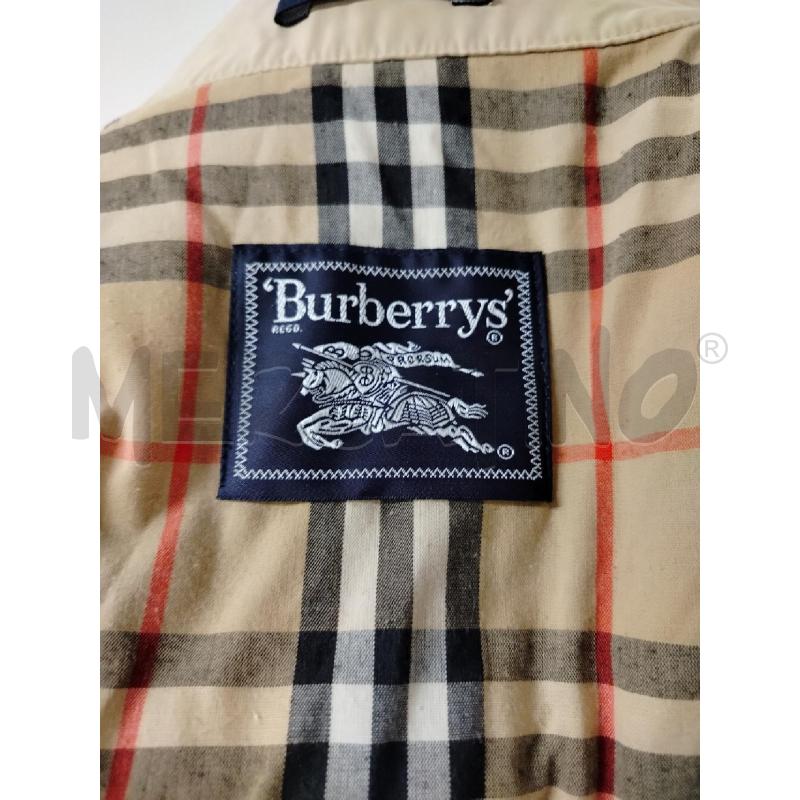 GIUBBOTTO UOMO BURBERRYS BEIGE TRAPUNTATO INT CHECK | Mercatino dell'Usato Roma cinecitta' 3