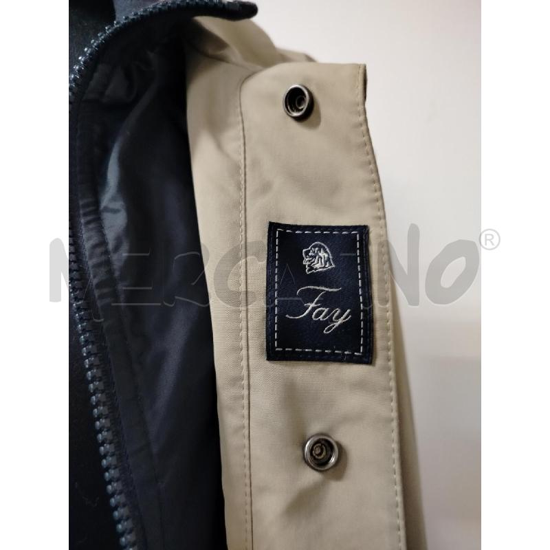 GIUBBOTTO UOMO FAY BEIGE INT BLU SFODERABILE | Mercatino dell'Usato Roma cinecitta' 4