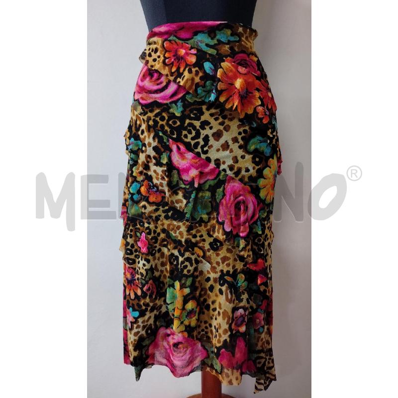 GONNA KENZO JEANS BAZE MARR MACULATA FIORI | Mercatino dell'Usato Roma cinecitta' 1