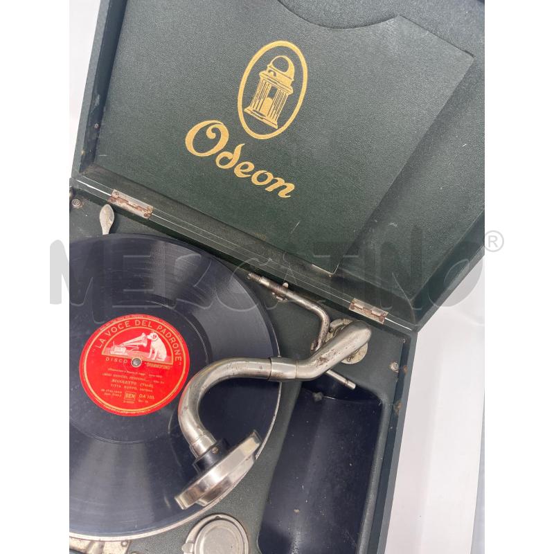 GRAMMOFONO ODEON PORTATILE VALIGETTA | Mercatino dell'Usato Roma cinecitta' 2