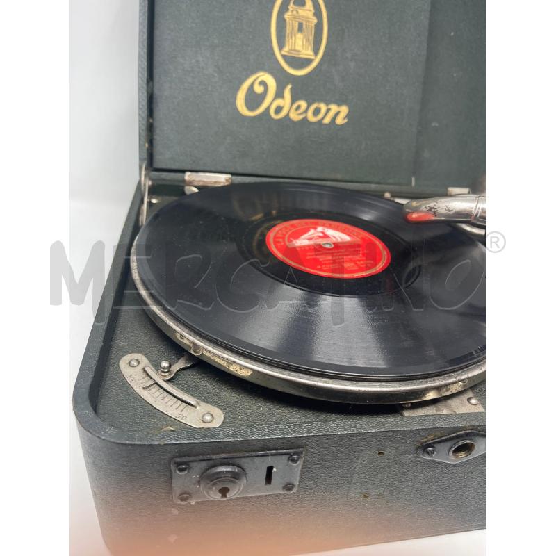 GRAMMOFONO ODEON PORTATILE VALIGETTA | Mercatino dell'Usato Roma cinecitta' 3