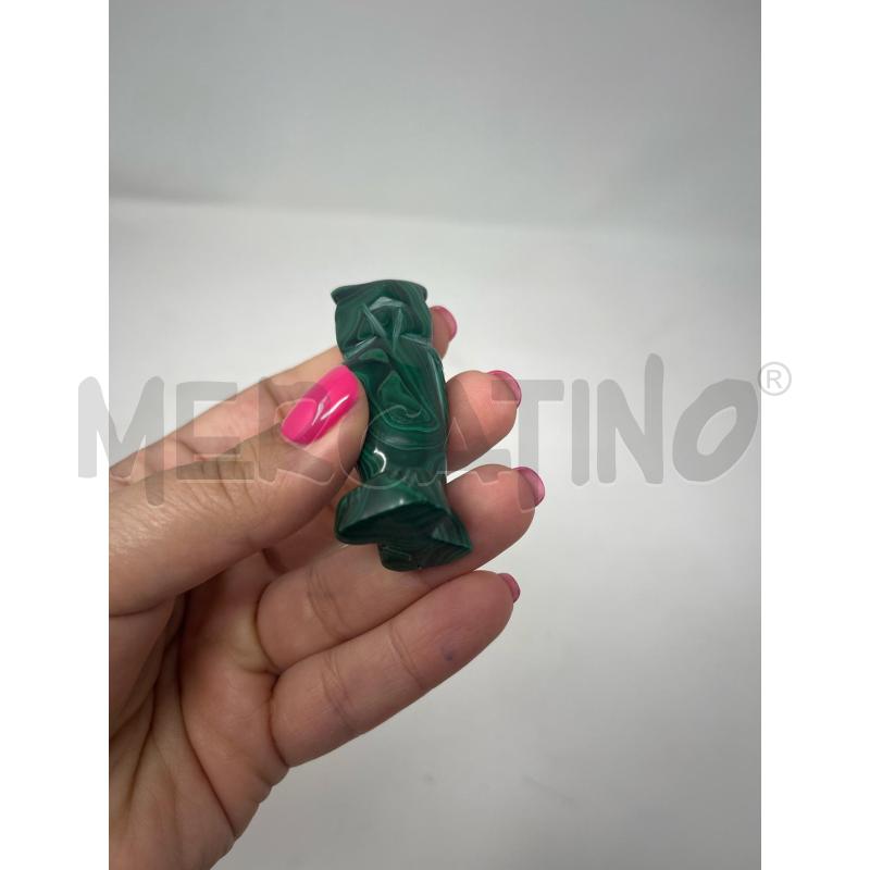 GUFETTO MALACHITE LUCIDA 5 CM | Mercatino dell'Usato Roma cinecitta' 3