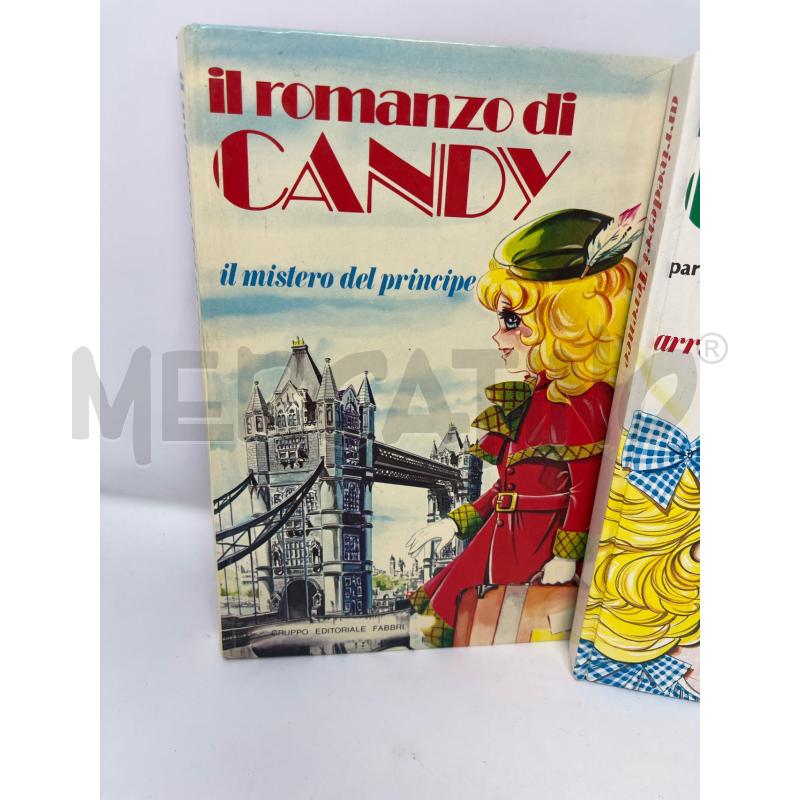 IL ROMANZO DI CANDY TRILOGIA COMPLETA CANDY CANDY  | Mercatino dell'Usato Roma cinecitta' 2