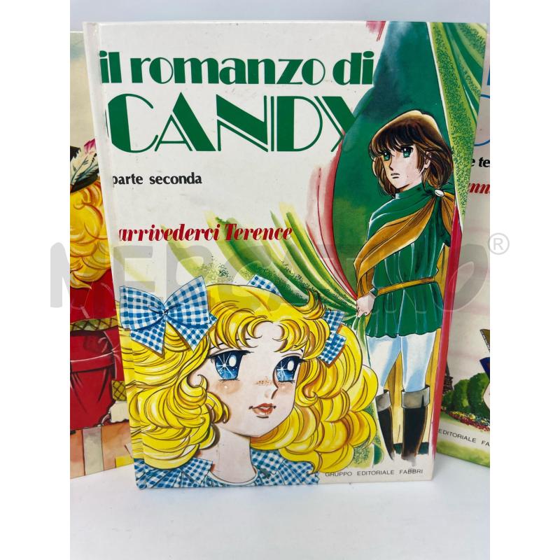 IL ROMANZO DI CANDY TRILOGIA COMPLETA CANDY CANDY  | Mercatino dell'Usato Roma cinecitta' 3