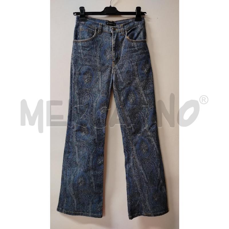 JEANS DONNA ETRO JEANS PASLEY BLU | Mercatino dell'Usato Roma cinecitta' 1
