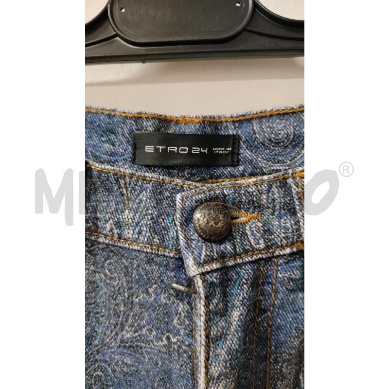 JEANS DONNA ETRO JEANS PASLEY BLU | Mercatino dell'Usato Roma cinecitta' 2