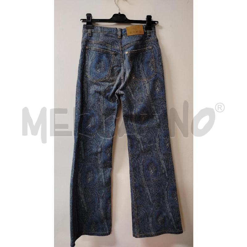 JEANS DONNA ETRO JEANS PASLEY BLU | Mercatino dell'Usato Roma cinecitta' 3