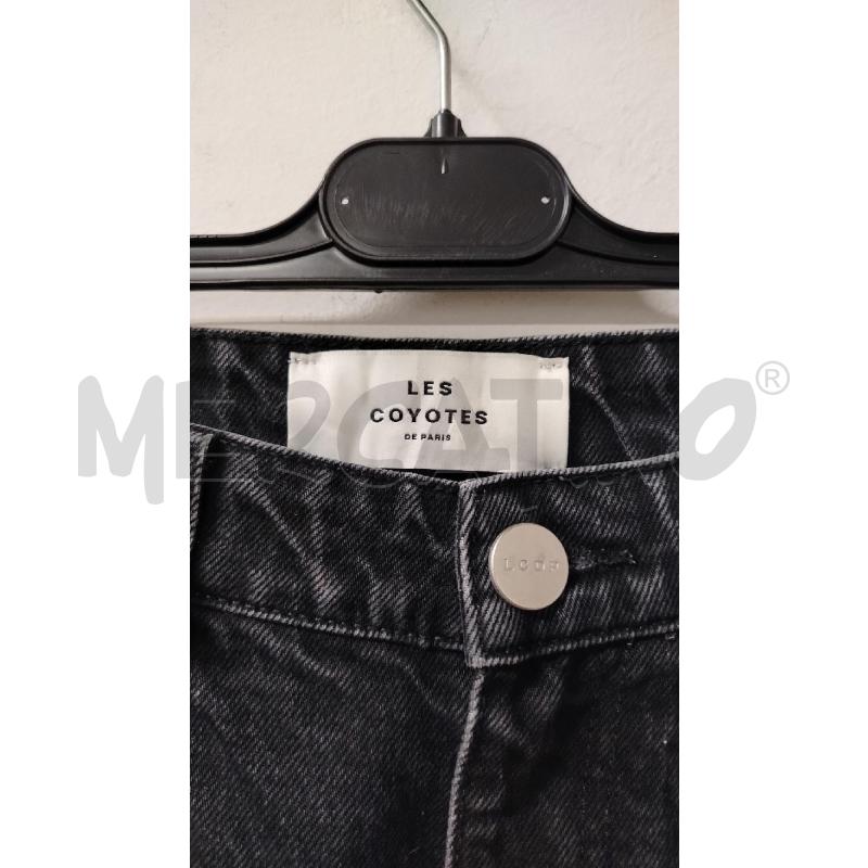 JEANS DONNA LES COYOTES NERO  | Mercatino dell'Usato Roma cinecitta' 2