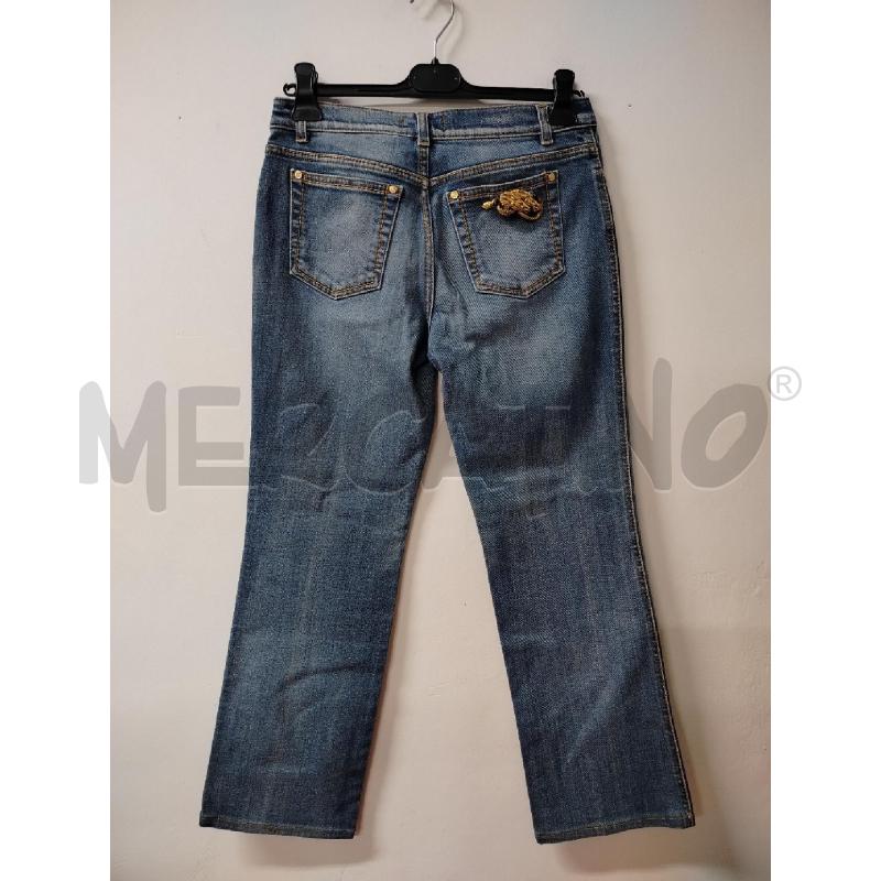 JEANS DONNA ROBERTO CAVALLI LAV MEDIO SPILLA TASCA | Mercatino dell'Usato Roma cinecitta' 2