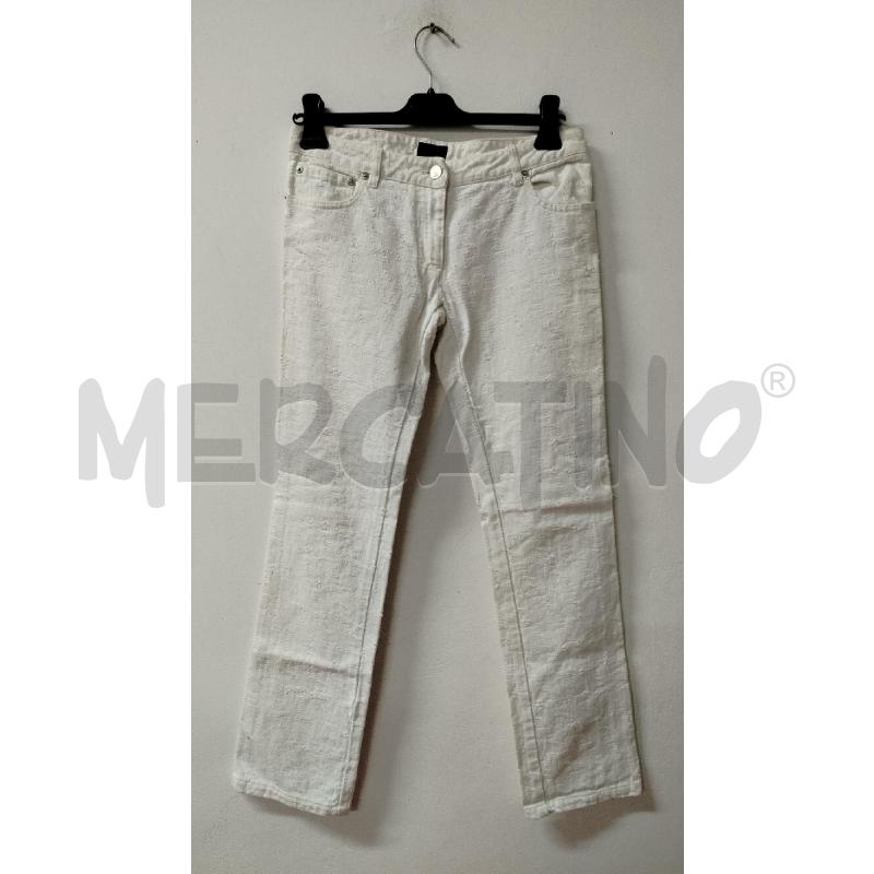 JEANS FENDI BIANCO MONOGRAM TONO SU TONO | Mercatino dell'Usato Roma cinecitta' 1