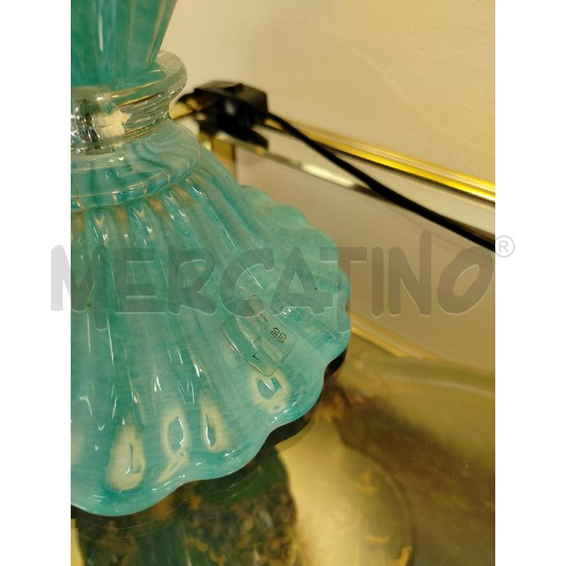 LAMPADA MURANO CELESTE | Mercatino dell'Usato Roma cinecitta' 2