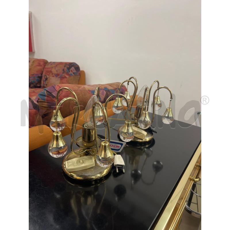 LAMPADE COPPIA GOCCE  | Mercatino dell'Usato Roma cinecitta' 1