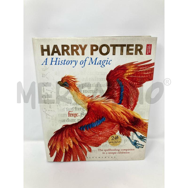 LIBRO HARRY POTTER A HISTORY OF MAGIC BLOOMSBURY  | Mercatino dell'Usato Roma cinecitta' 1