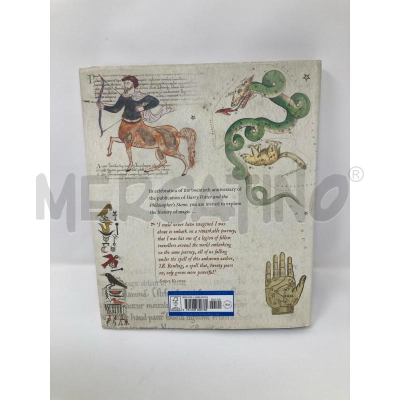 LIBRO HARRY POTTER A HISTORY OF MAGIC BLOOMSBURY  | Mercatino dell'Usato Roma cinecitta' 2