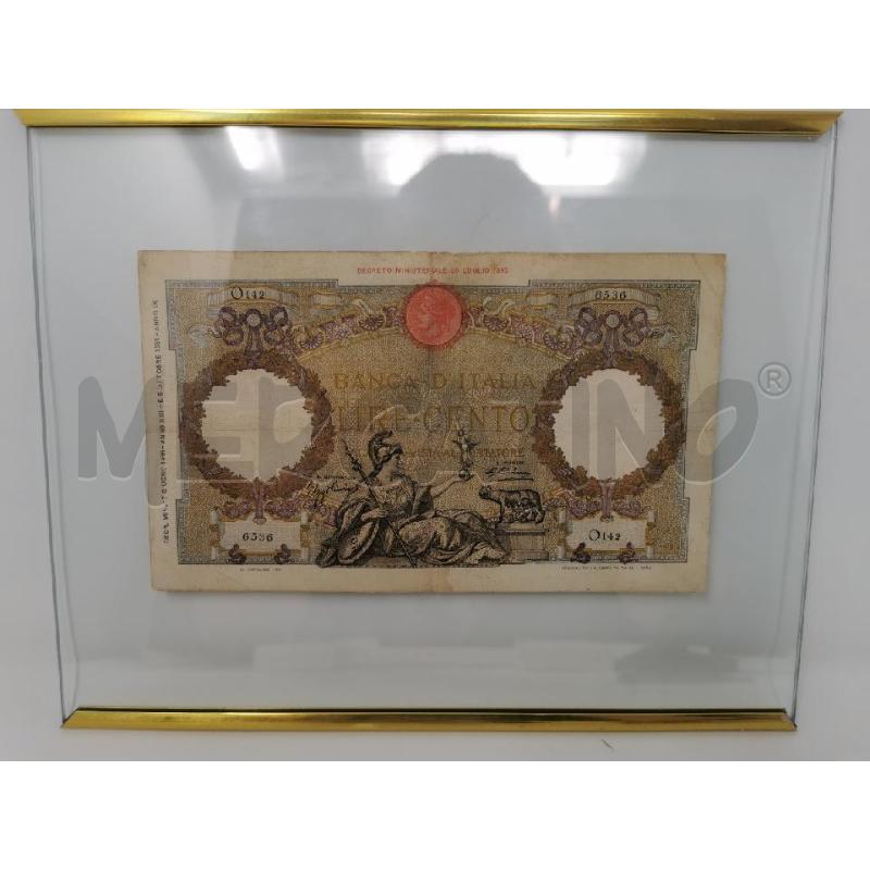 LIRE CENTO 100 1931 CARTA MONETA  | Mercatino dell'Usato Roma cinecitta' 1