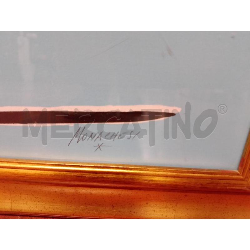 LITOGRAFIA MONACHESI AZZURRO OCRA | Mercatino dell'Usato Roma cinecitta' 2