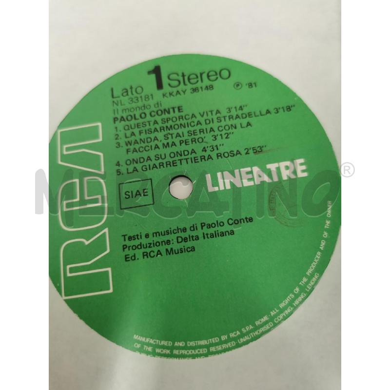 LP 33 NR / PAOLO CONTE + DVD | Mercatino dell'Usato Roma cinecitta' 3
