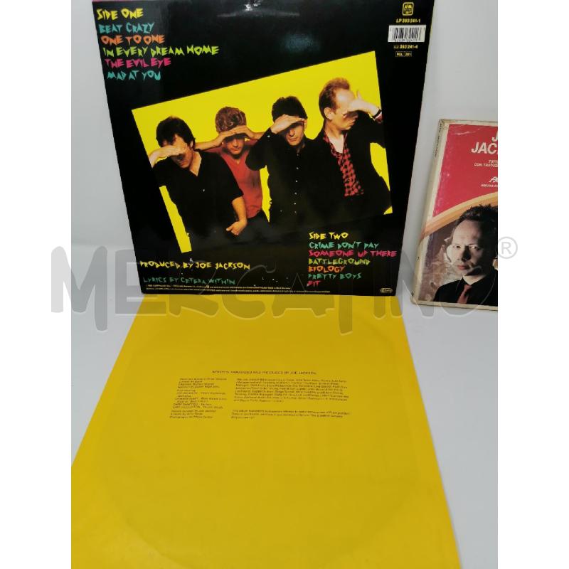 LP 33 NR JOE JACKSON + LIBRO | Mercatino dell'Usato Roma cinecitta' 2