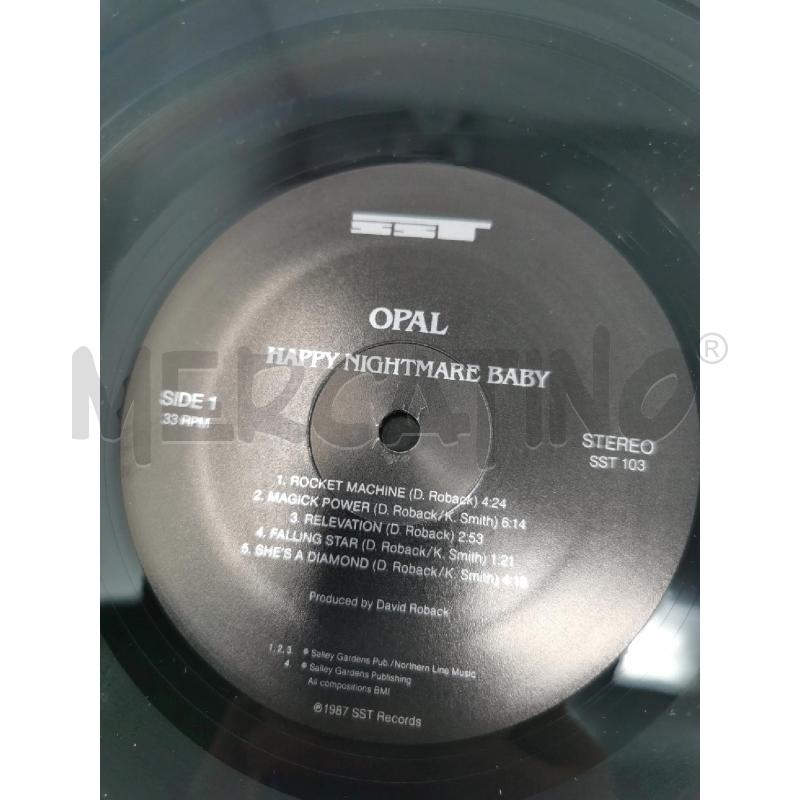 LP 33 OPAL HAPPY NIGHTMARE BABY | Mercatino dell'Usato Roma cinecitta' 4