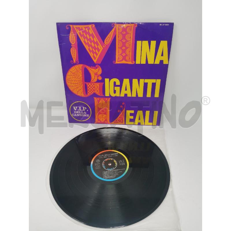 LP NR MINA GIGANTI LEALI  | Mercatino dell'Usato Roma cinecitta' 1