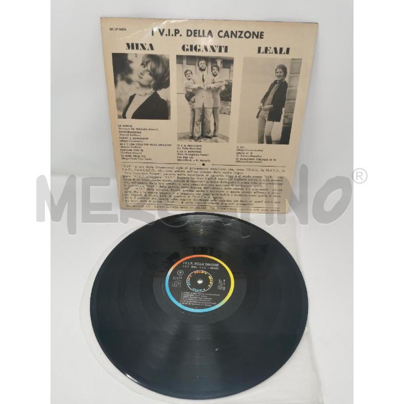 LP NR MINA GIGANTI LEALI  | Mercatino dell'Usato Roma cinecitta' 2