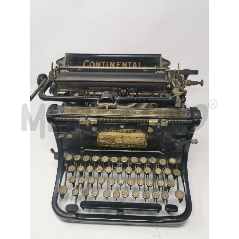 MACCHINA DA SCRIVERE CONTINENTAL INIZI 900 DA REVISIONARE  | Mercatino dell'Usato Roma cinecitta' 1
