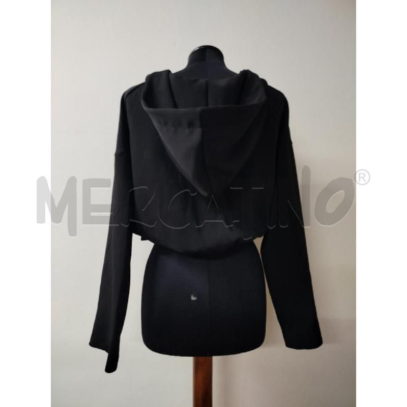 MAGLIA DONNA GAELLE NERA INTRECC DAVANTI SCRITT LAT  | Mercatino dell'Usato Roma cinecitta' 2