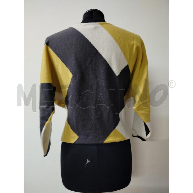 MAGLIA DONNA MAX&CO FIG GEOMGRG GIALL BIAN  | Mercatino dell'Usato Roma cinecitta' 2