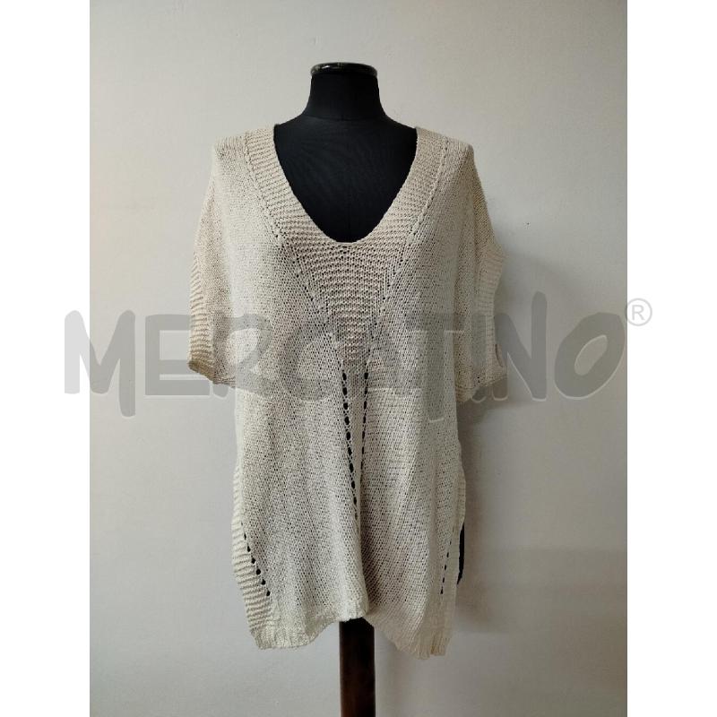 MAGLIA DONNA TWIN SET BEIGE ASIMM MAGLIA SIMONA BARBIERI | Mercatino dell'Usato Roma cinecitta' 1