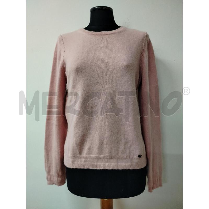 MAGLIONE DONNA ROBERTA SCARPA ROSA CASHMERE  | Mercatino dell'Usato Roma cinecitta' 1