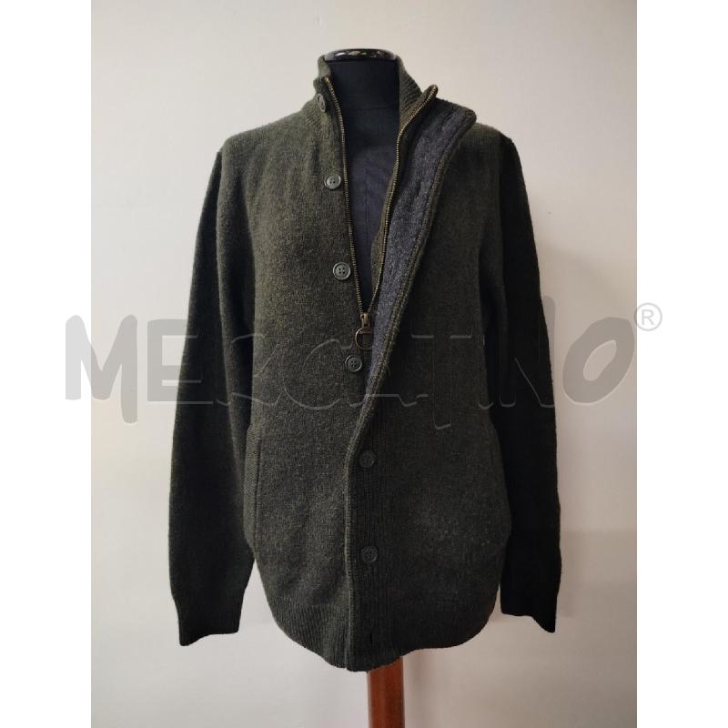 MAGLIONE UOMO BARBOUR VERDE TOPPE | Mercatino dell'Usato Roma cinecitta' 1