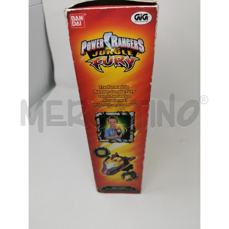 MEGAZORD TRASFORMABILE 30 CM POWER RANGERS JUNGLE FURY SCATOLATO | Mercatino dell'Usato Roma cinecitta' 2