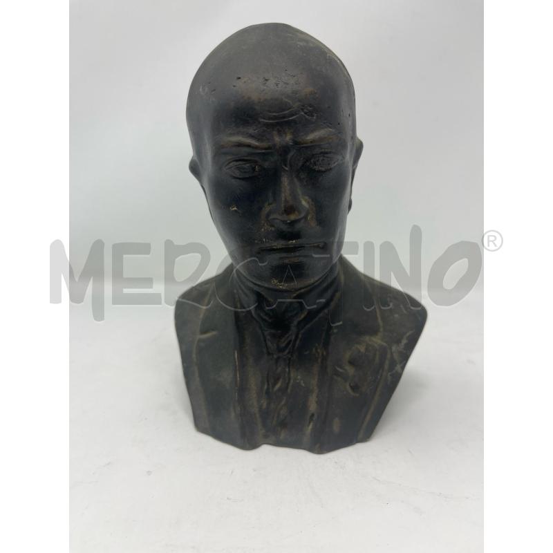 MEZZO BUSTO BENITO MUSSOLINI BRONZO | Mercatino dell'Usato Roma cinecitta' 1