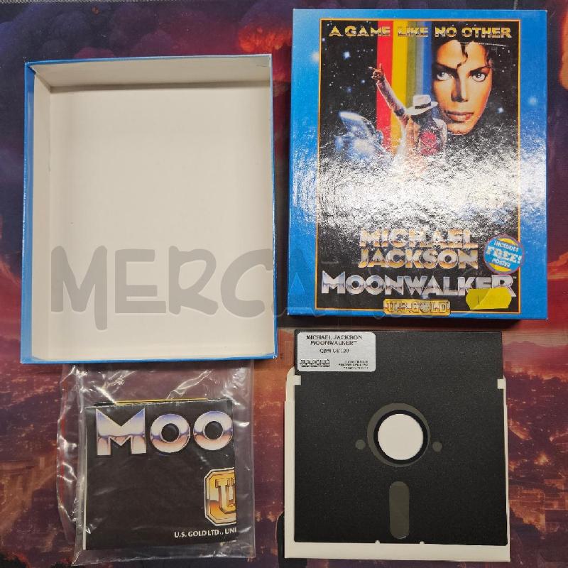 MICHAEL JACKSON MOONWALKER + POSTER  | Mercatino dell'Usato Roma cinecitta' 1