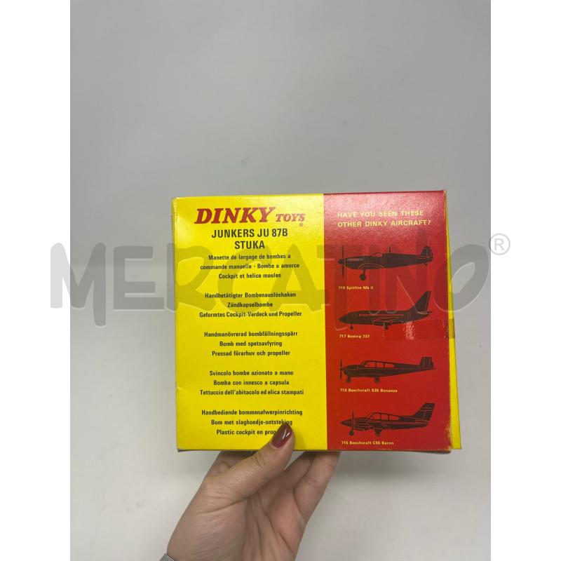 MODELLINO JUNKERS JU 87 B DINKY TOYS  | Mercatino dell'Usato Roma cinecitta' 2