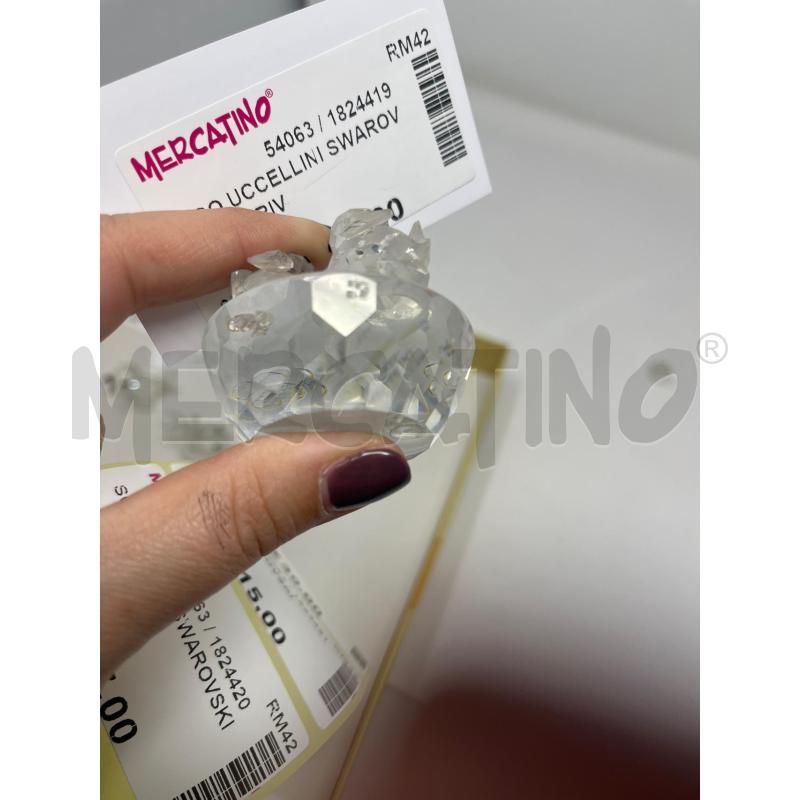 NIDO UCCELLINI SWAROVSKI DA RIV | Mercatino dell'Usato Roma cinecitta' 3