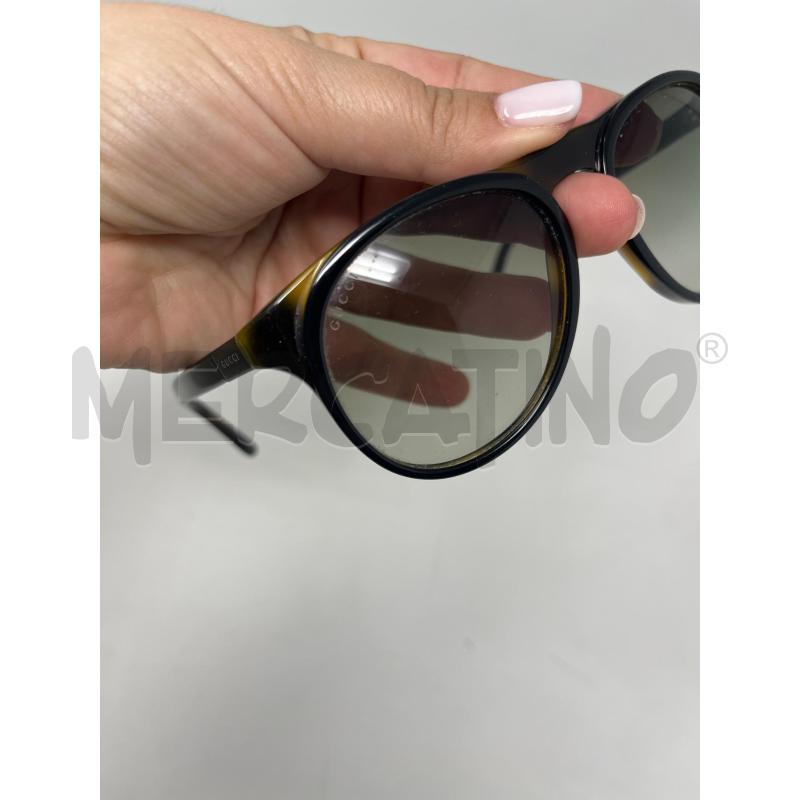 OCCHIALI UOMO GUCCI NERI GIALLI TONDI | Mercatino dell'Usato Roma cinecitta' 3